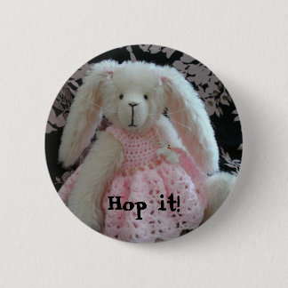 Phillipa Bunny by Wee Darlin Bears Pinback Button