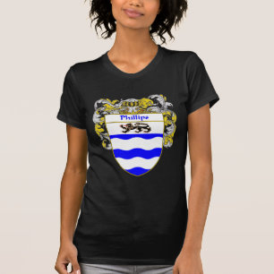 Phillips Coat of Arms (Mantled) T-Shirt
