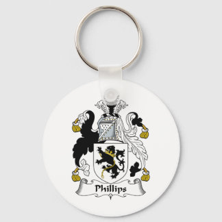 Phillips Family Crest Keychain