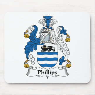 Phillips Family Crest Mouse Pad