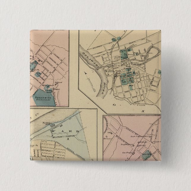 Phillipsburg, NJ Button (Front)