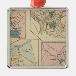 Phillipsburg, NJ Metal Ornament