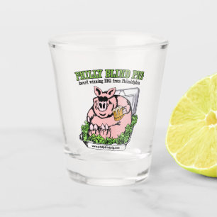 Philly Blind Pig BBQ Shot Glass