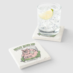 Philly Blind Pig BBQ Stone Coaster