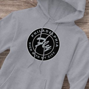 Philly Brotherly Love Culture City Fly Retro Hoodie
