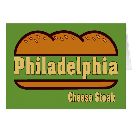 Philly Cheese Steak Cards (Front Horizontal)