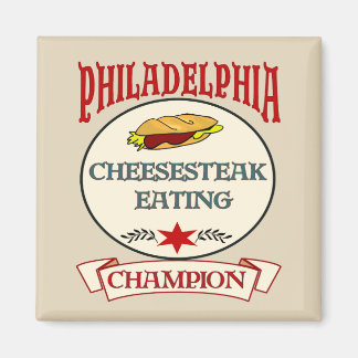 Philly Cheese Steak Champ Magnet