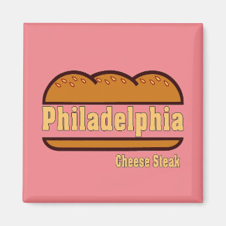 Philly Cheese Steak,change colors, add text Magnet