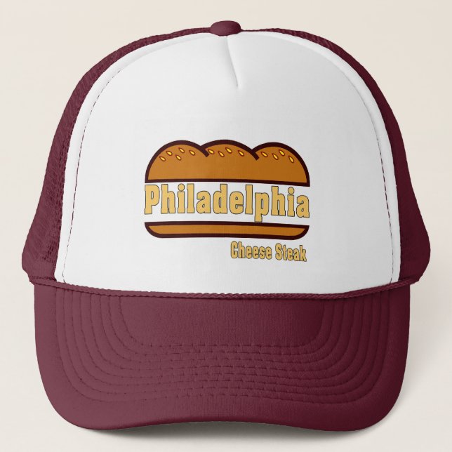 Philly Cheese Steak Trucker Hat (Front)