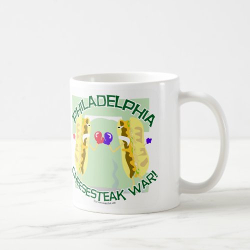 Philly Cheesteak War Coffee Mug