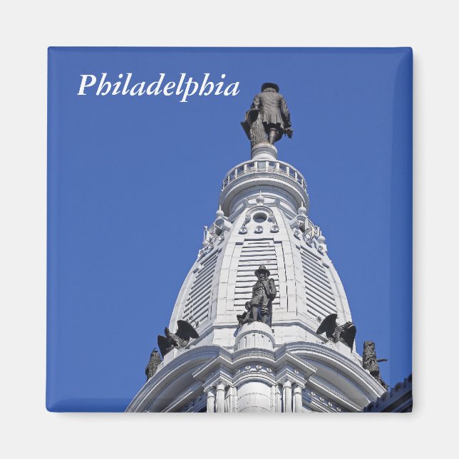 Philly City Hall Magnet (Front)