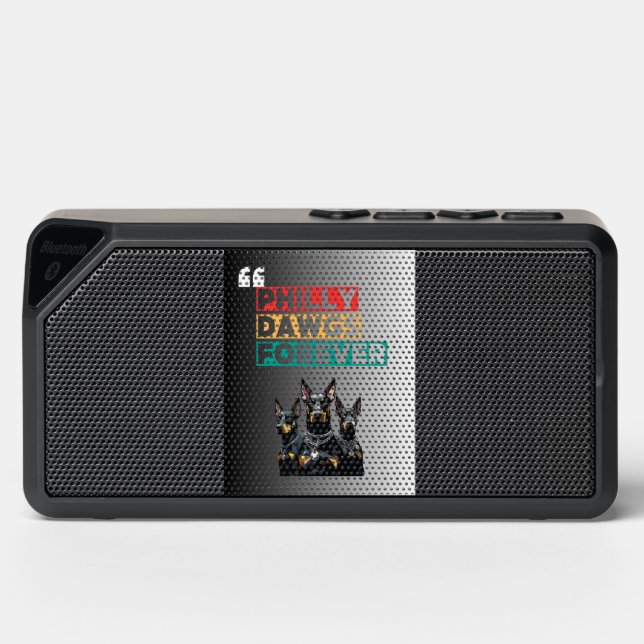 Philly Dawgs Forever Wireless Bluetooth Speaker (Front)