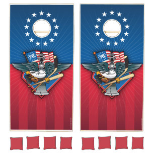 Philly Fan Crest Cornhole Set