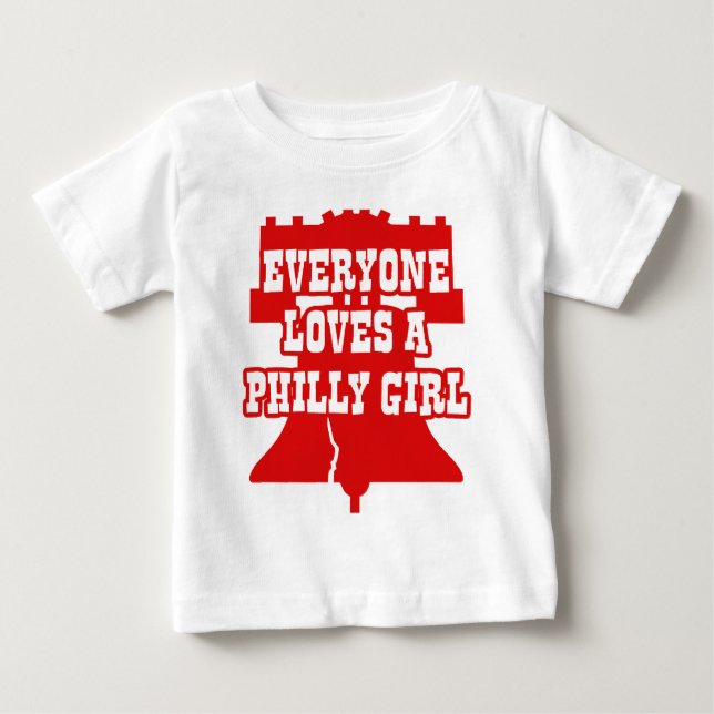 Philly Girl Baby T-Shirt (Front)