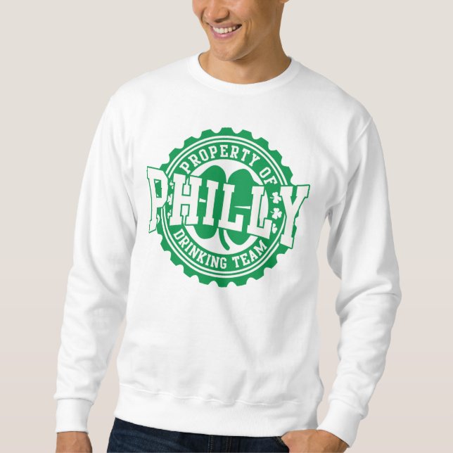 Philly Irish Drinking Team Sweatshirt (Front)