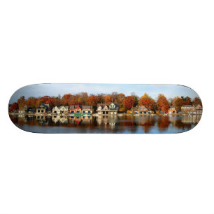 Philly landmark skateboard deck