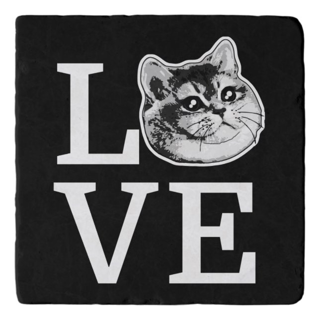 Philly Love Cat Trivet (Front)