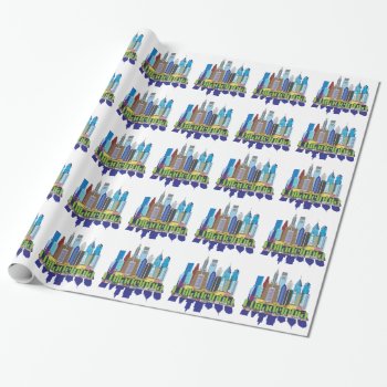 Philly New Icon Wrapping Paper by theJasonKnight at Zazzle