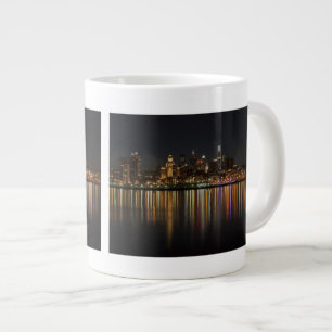 Philly night large coffee mug