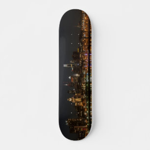 Philly night skateboard deck
