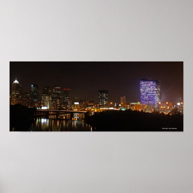 Philly Panoramic, Photo By: Joe Dantone Poster (Front)