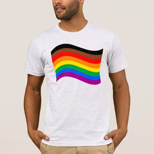 Philly Rainbow Flag T-Shirt (Front)