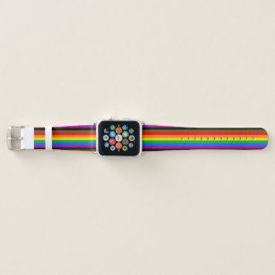 Philly Rainbow Pride Flag Apple Watch Band