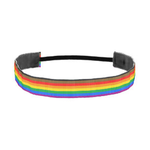 Philly Rainbow Pride Flag Athletic Headband