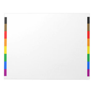 Philly Rainbow Pride Flag Notepad