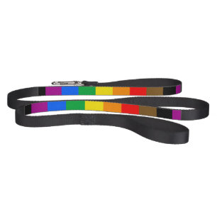 Philly Rainbow Pride Flag Pet Leash