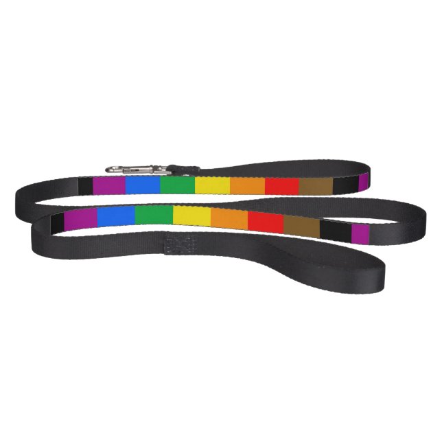 Philly Rainbow Pride Flag Pet Leash (Full)