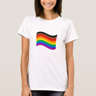 Philly Rainbow Pride Waving Flag T-Shirt