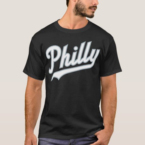 Philly Script Green T_Shirt