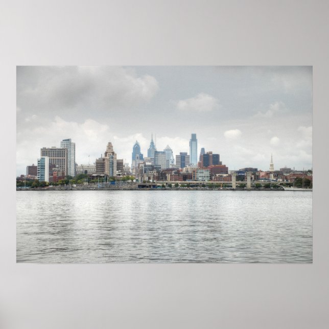 Philly skyline 2 poster (Front)