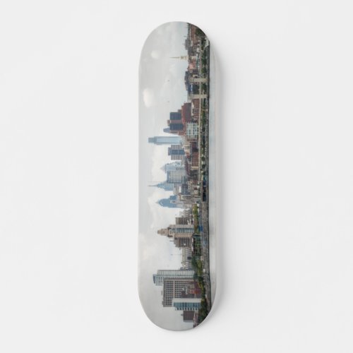 Philly skyline 2 skateboard deck