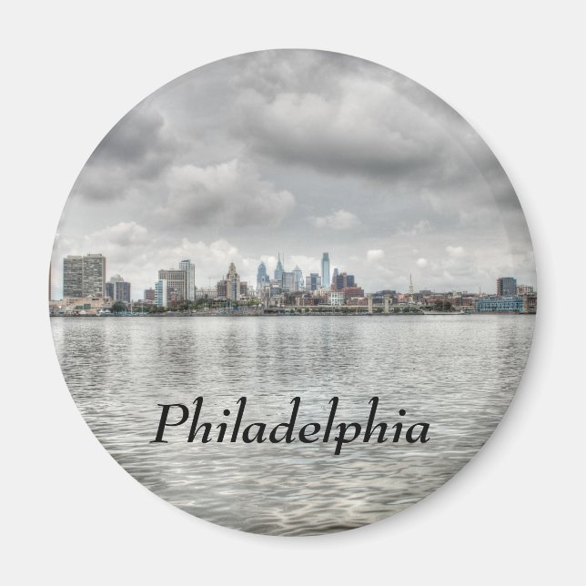 Philly skyline magnet (Front)