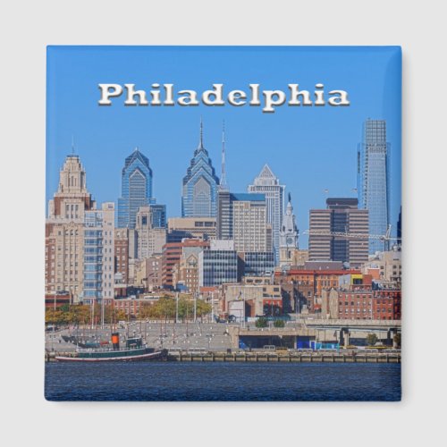 Philly Skyline Magnet