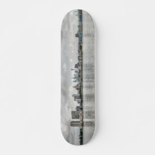 Philly skyline skateboard