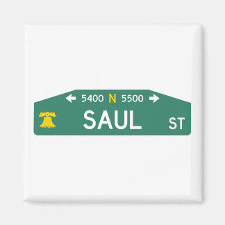 Philly Street Sign Magnet: Made For YOUR Address!  Magnet