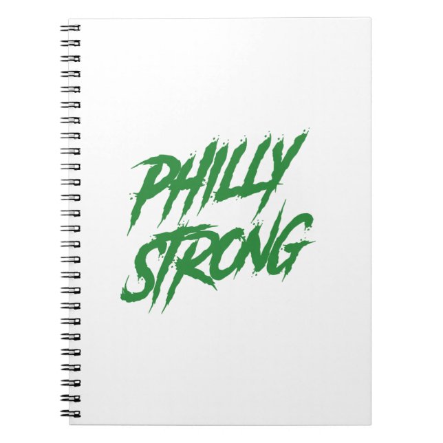Philly Strong Graffiti Style Notebook (Front)