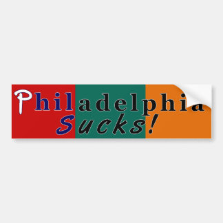 Philly Sucks Bumper Sticker