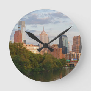 Philly summer round clock