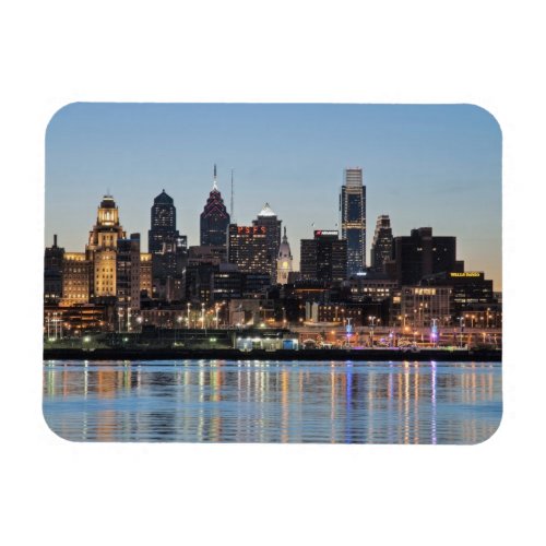 Philly sunset magnet