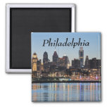 Philly Sunset Magnet at Zazzle