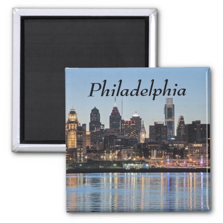 Philly Sunset Magnet