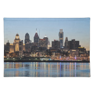 Philly sunset placemat