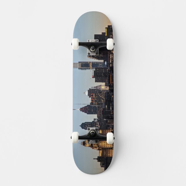 Philly sunset skateboard deck (Front)