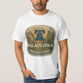 Philly Value Tee – Built From Words. | Quiet Grit