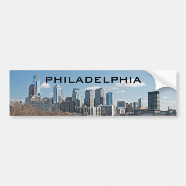 Philly winter bumper sticker (Front)
