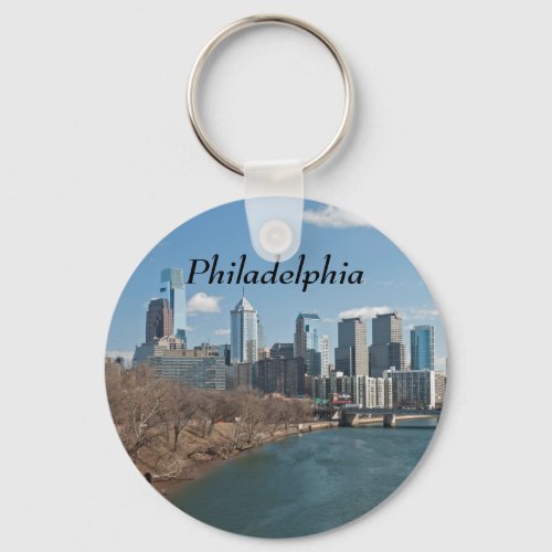 Philly winter keychain